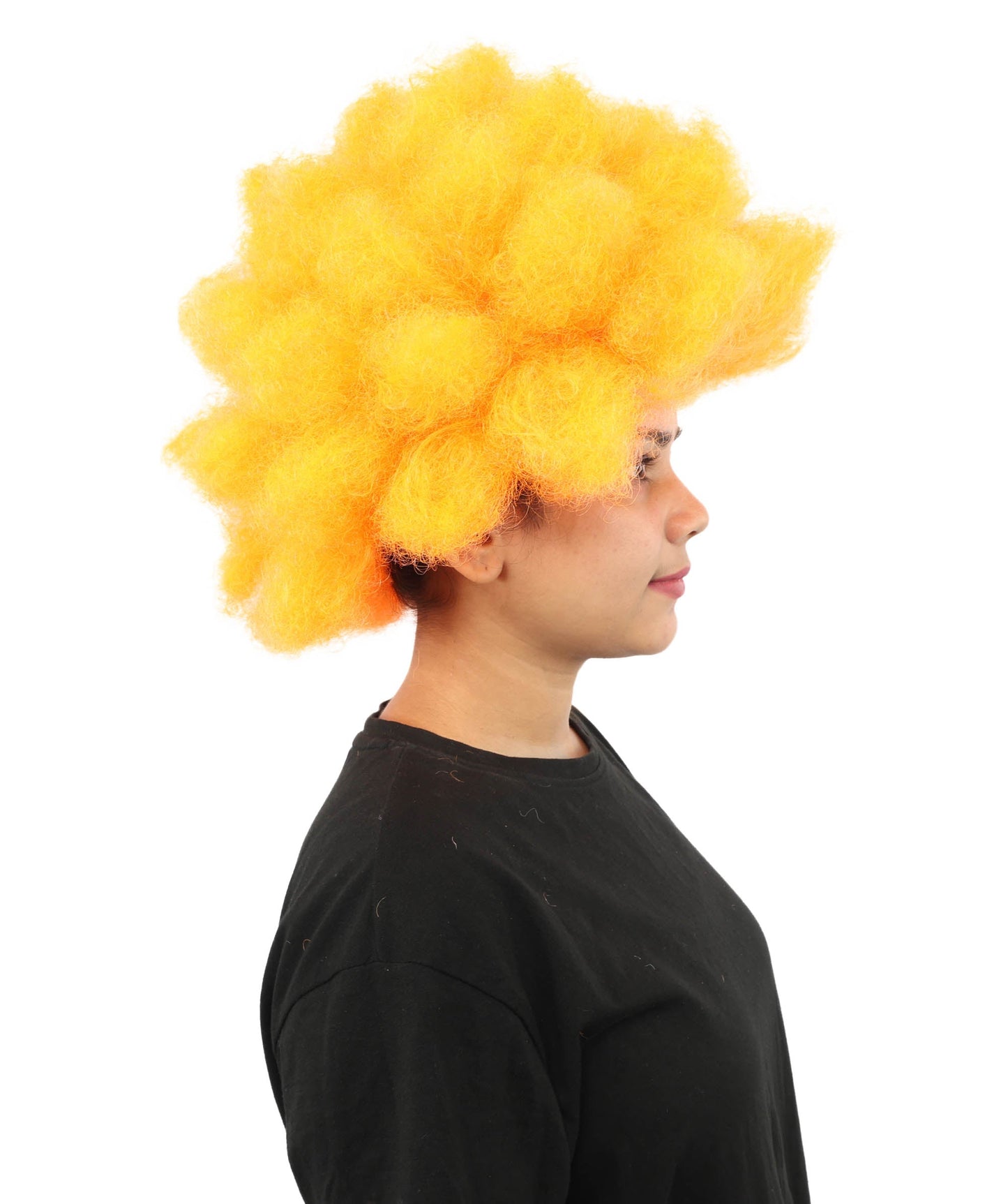 Womens Soldier Movie Afro | Cosplay Wig | Premium Breathable Capless Cap