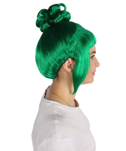 HPO  Women's Halloween Animated Lucy Updo Wig | Multiple Color Options