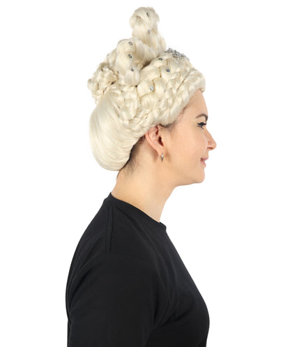 HPO Adult Women Blair St. Clair Blonde Wigs for Cosplay and Halloween, Drag and Performance, Premium Breathable Capless Cap