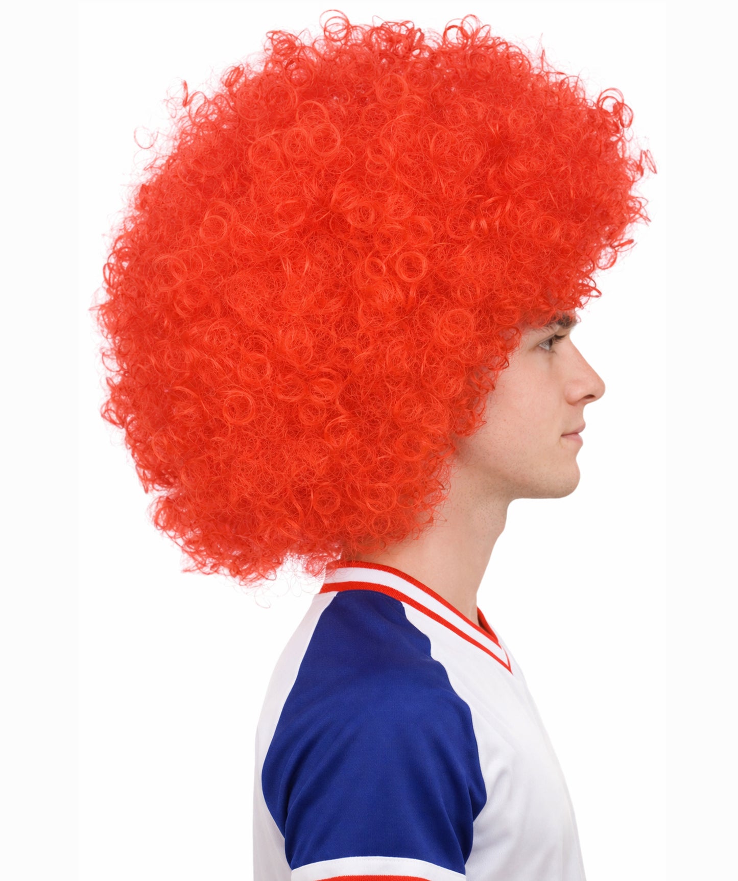 Men’s Big Curly Afro Wig | Bold Hair for Halloween, Themed Parties | Multiple Color Options