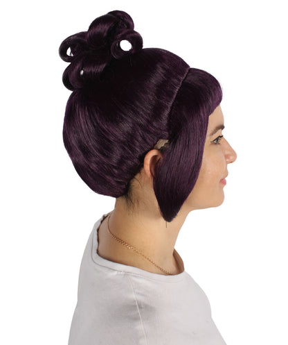 HPO  Women's Halloween Animated Lucy Updo Wig | Multiple Color Options