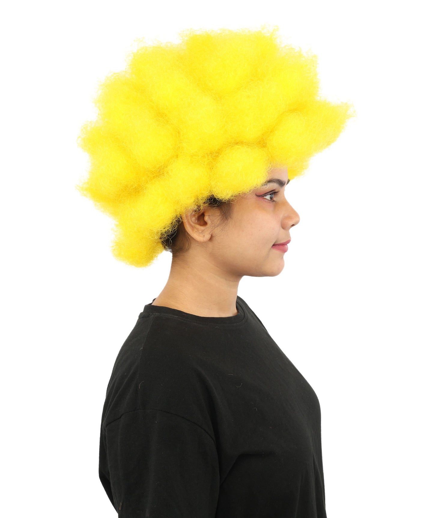Womens Soldier Movie Afro | Cosplay Wig | Premium Breathable Capless Cap