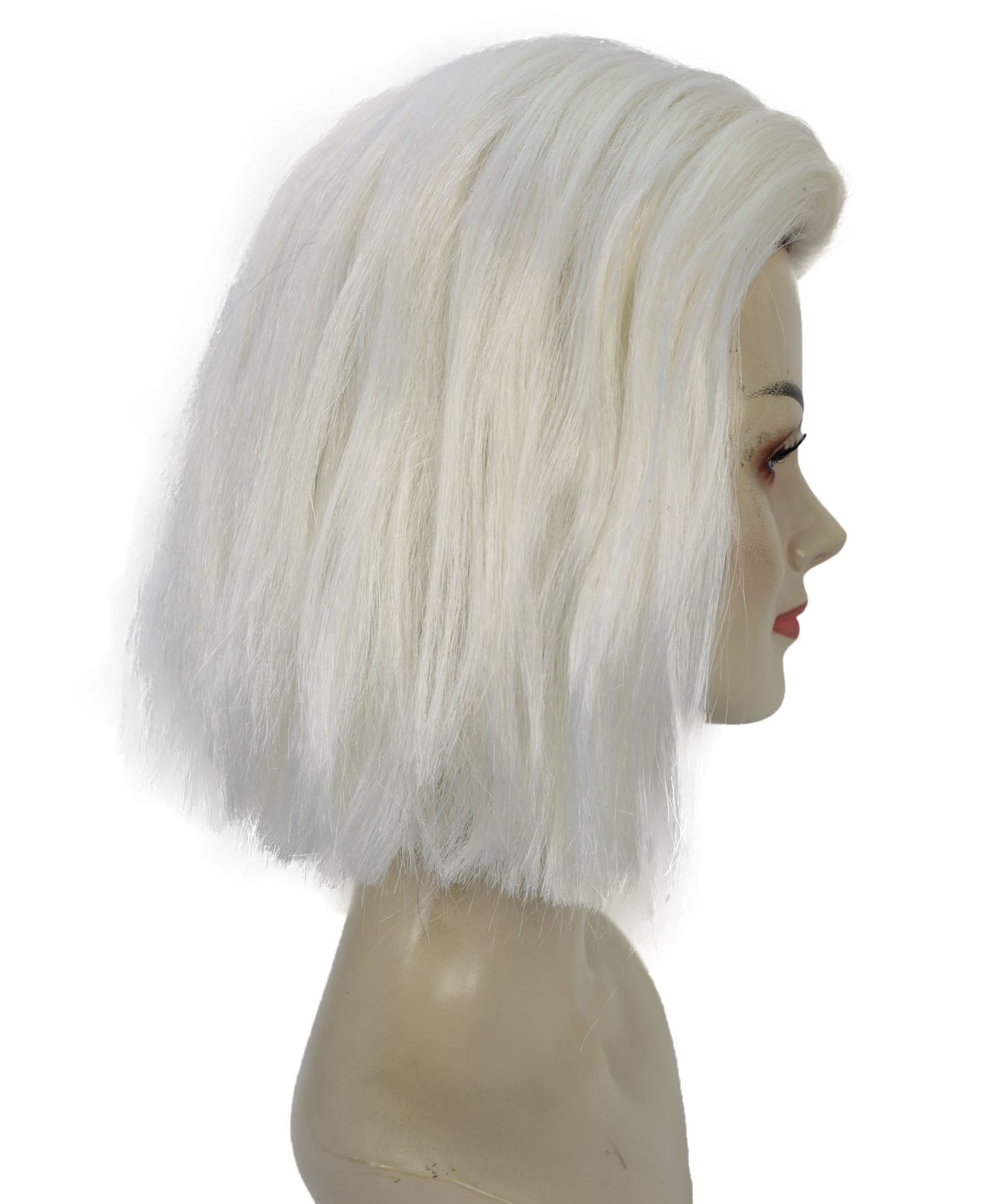 Adult Women's 10" Inch Short Length Halloween Cosplay Ombre Pop Star Fireworks Costume Wig, Synthetic Soft Fiber Hair | Multicolor Options | HPO