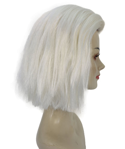 Adult Women's 10" Inch Short Length Halloween Cosplay Ombre Pop Star Fireworks Costume Wig, Synthetic Soft Fiber Hair | Multicolor Options | HPO