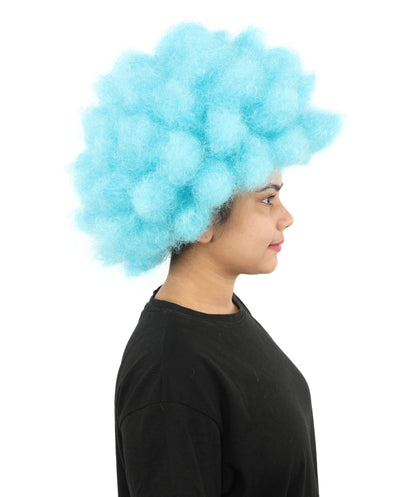 Womens Soldier Movie Afro | Cosplay Wig | Premium Breathable Capless Cap