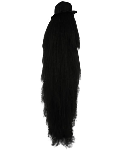 HPO It's Cousin Creature! - Premium | 2 Piece 66 In Extra-Long Iconic Hairy Costume and Wig Set | Includes Hat and glasses | Hairy Halloween Outfit