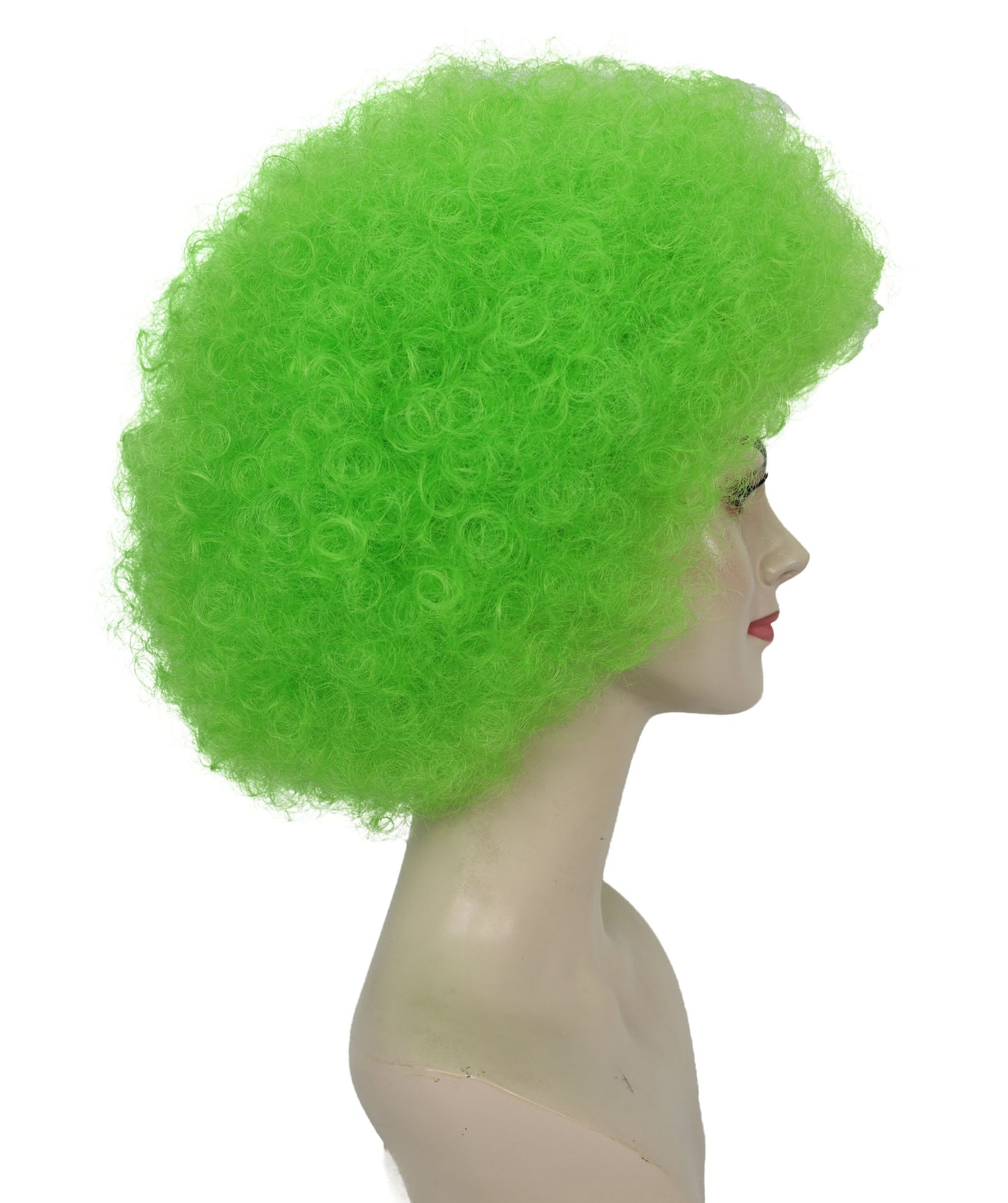 Adult Unisex Big Curly Afro Wig | Bold Costume Hair for Halloween, Cosplay, and Themed Parties | Multiple Color Options