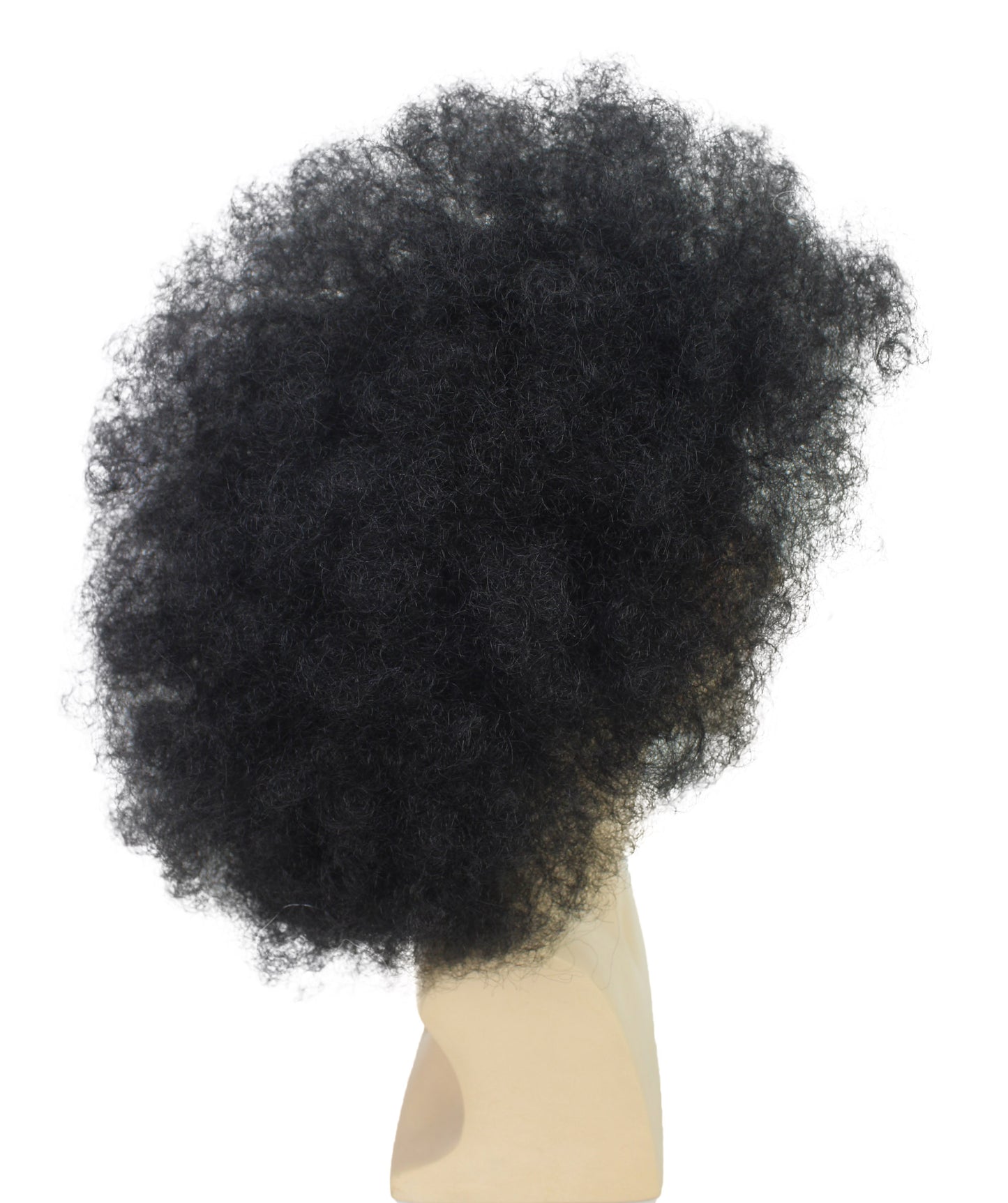 Adult Men's Carnival Mardi Gras Tri-Color Afro Style Wig | Halloween Multicolor Wig | Premium Breathable Capless Cap