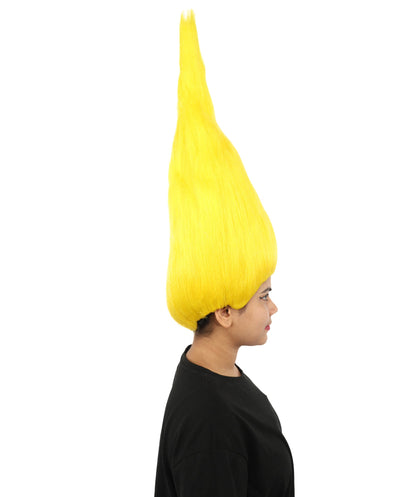 HPO Adult & Teen Women's Tall Cone Wig | Multicolor Options, create of synthetic fiber, extremely tall smooth pointed texture, breathable base | Party, Halloween, theater, drag, performance, costume events