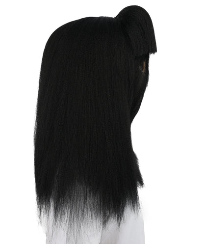 HPO Teen Extreme Hairy Person Costume Bundle & Mask Set - Full-Body Hair Suit Extra-Long Costume Wig for Halloween, Cosplay & Parties - Multiple Color Options
