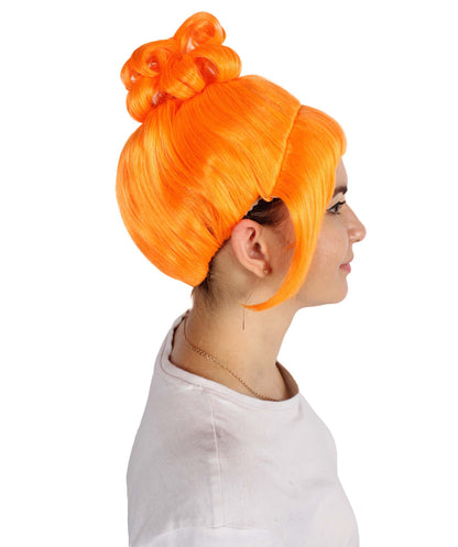 HPO  Women's Halloween Animated Lucy Updo Wig | Multiple Color Options