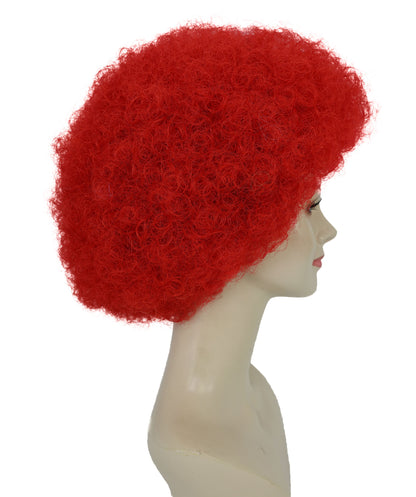 Adult Unisex Big Curly Afro Wig | Bold Costume Hair for Halloween, Cosplay, and Themed Parties | Multiple Color Options