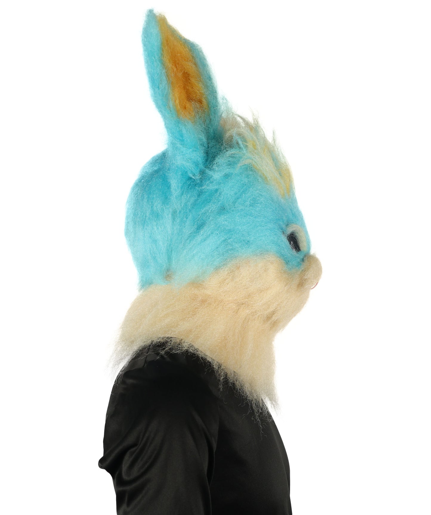 HPO Adult Unisex Carrot Guardian  Multicolor Dragon Bunny Costume & Bundel Set with Head Mask | Perfect for Halloween| Flame-retardant Synthetic Fabric