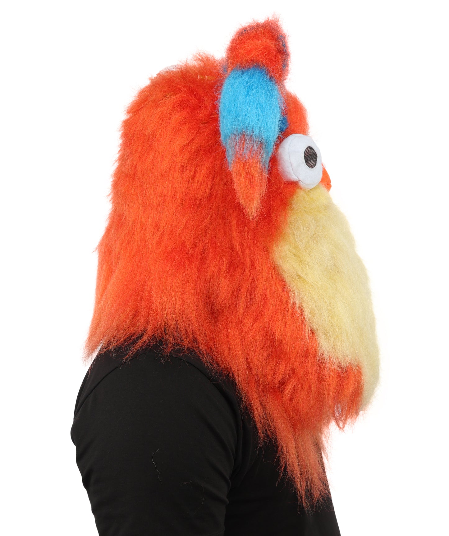 HPO Monster Bundle Costume & Mask Set – 74 Inch Full Body Fur Suit with Head Mask | Ideal for Cosplay & Halloween
