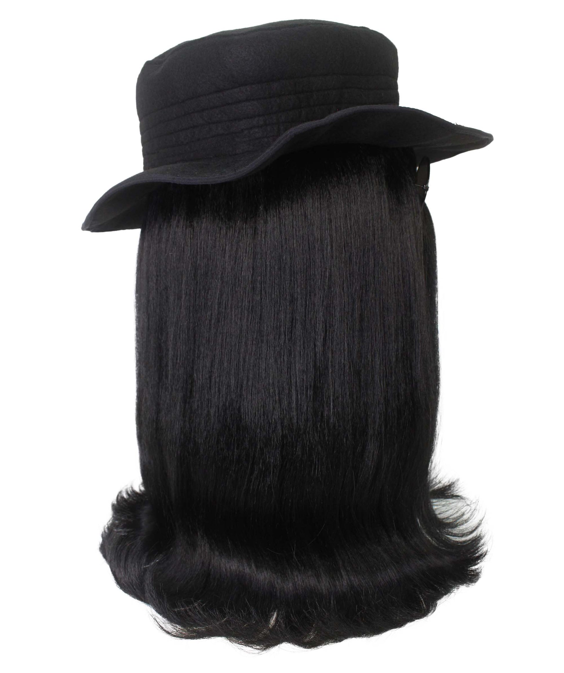 Black Straight Creature Wig