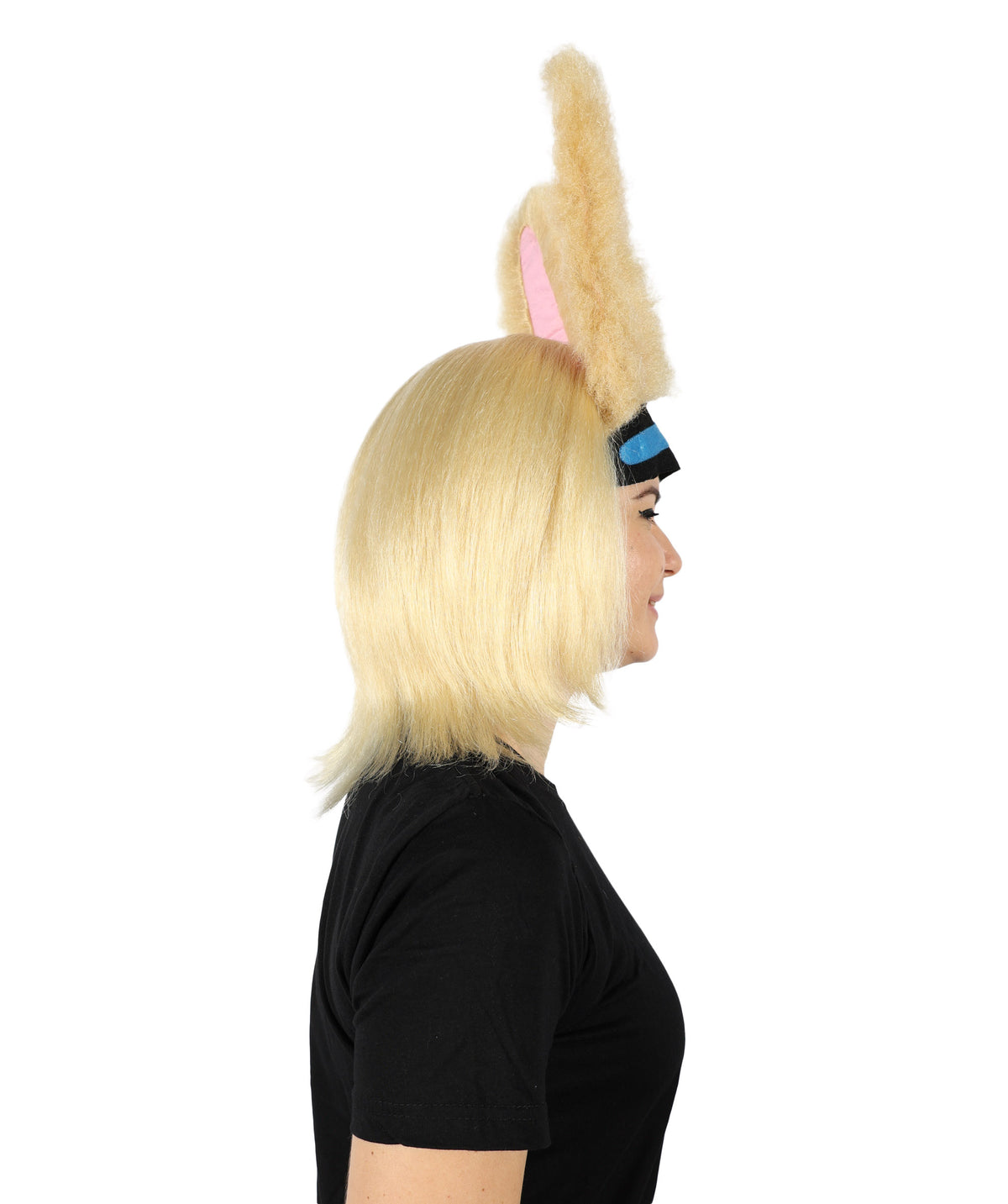 Women Petite Pippa Wavy Blonde Wig with the attachement| Best For  Halloween Wig | Breathable Capless Cap | Flame-retardant Synthetic Fiber