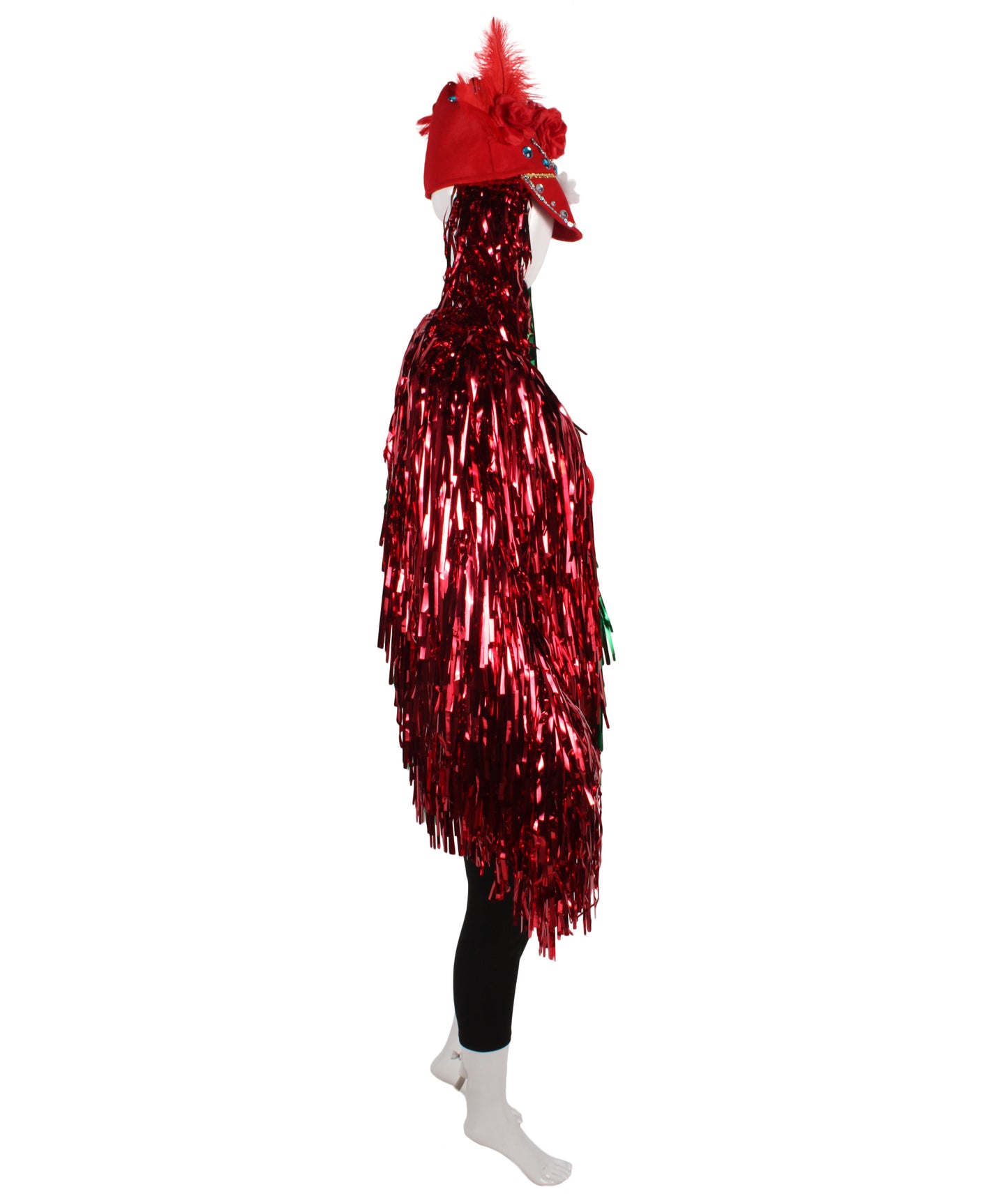 Red/Green Tinsel Costume