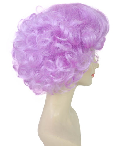 Women's Dame Edna Everage Wigs | Drag Queen-Inspired Colorful Synthetic Hair for Parties, Stage Events | Breathable Capless Design