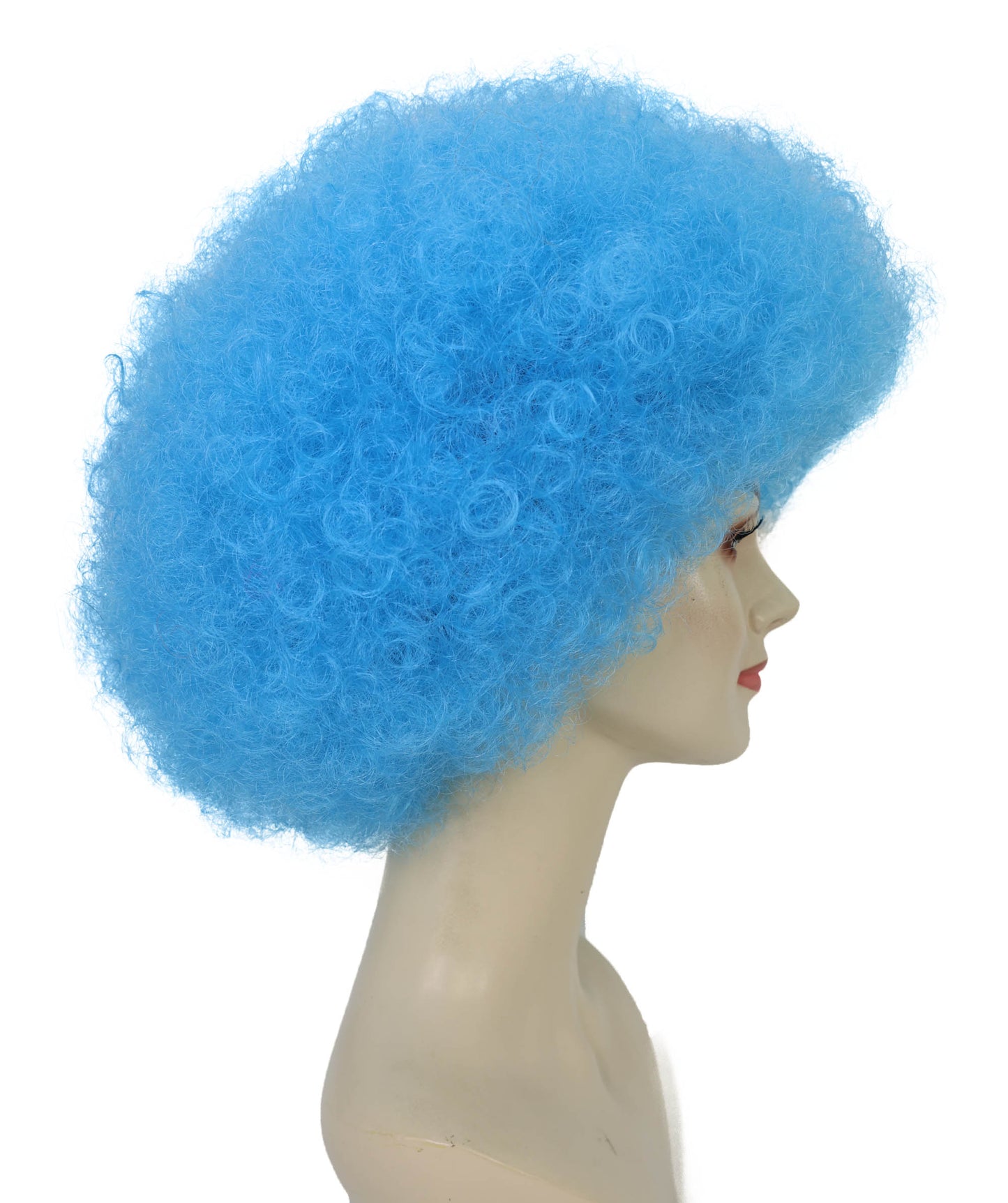 Adult Unisex Big Curly Afro Wig | Bold Costume Hair for Halloween, Cosplay, and Themed Parties | Multiple Color Options