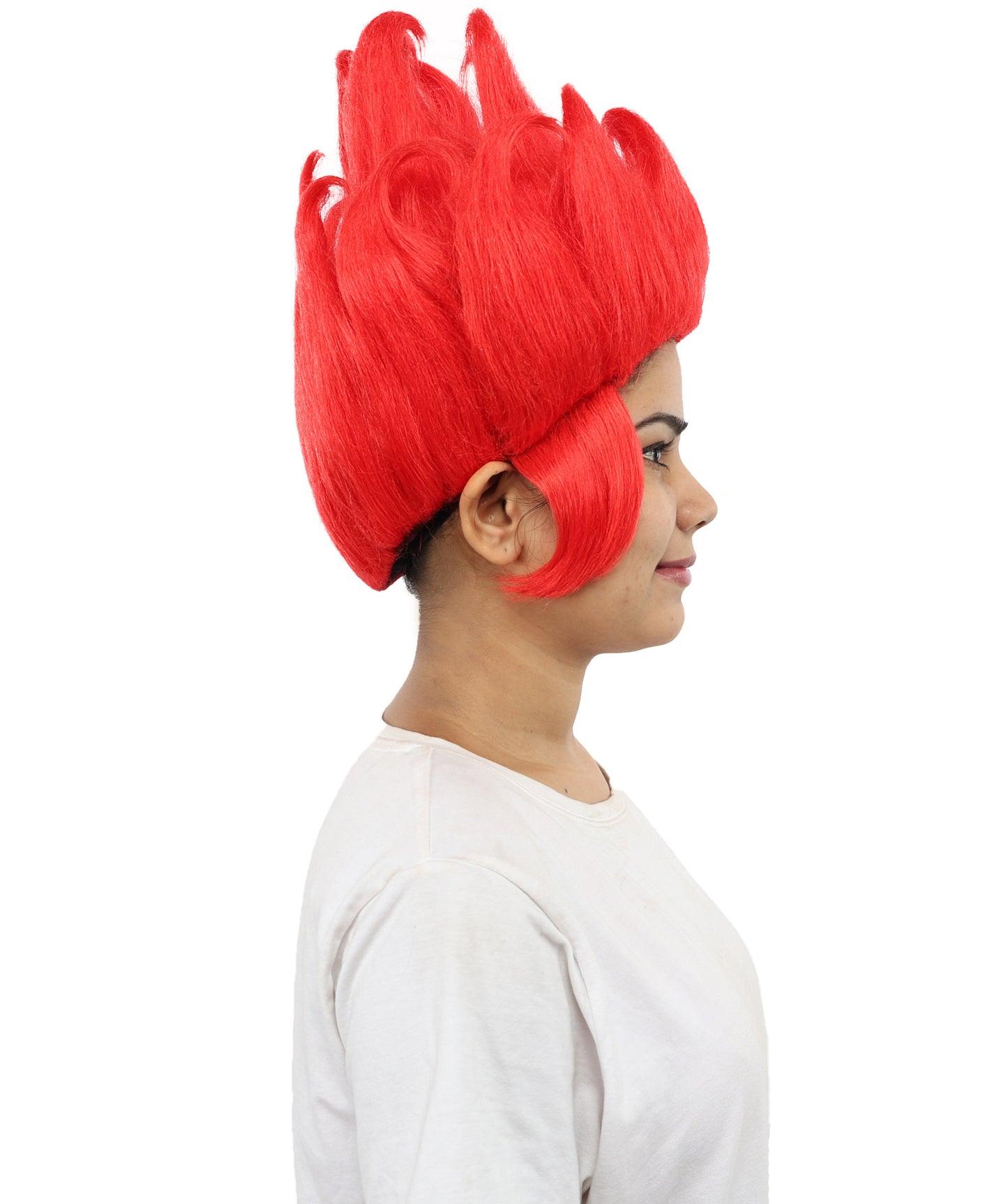 HPO Multiple color Sea Witch Wig – Curly Tentacle-Inspired Fancy Dress Wig for Women – Ocean Sorceress Cosplay Hair