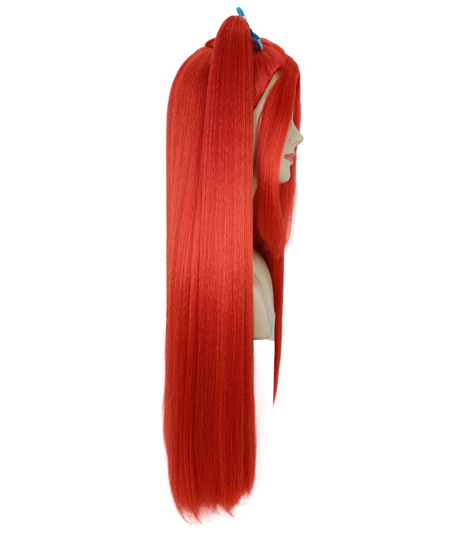 HPO Adult/Teen Women's K-pop Demon Hunters Wig Long Straight Multiple color Wig | Halloween Wig | Futuristic Pop Star Warrior Look