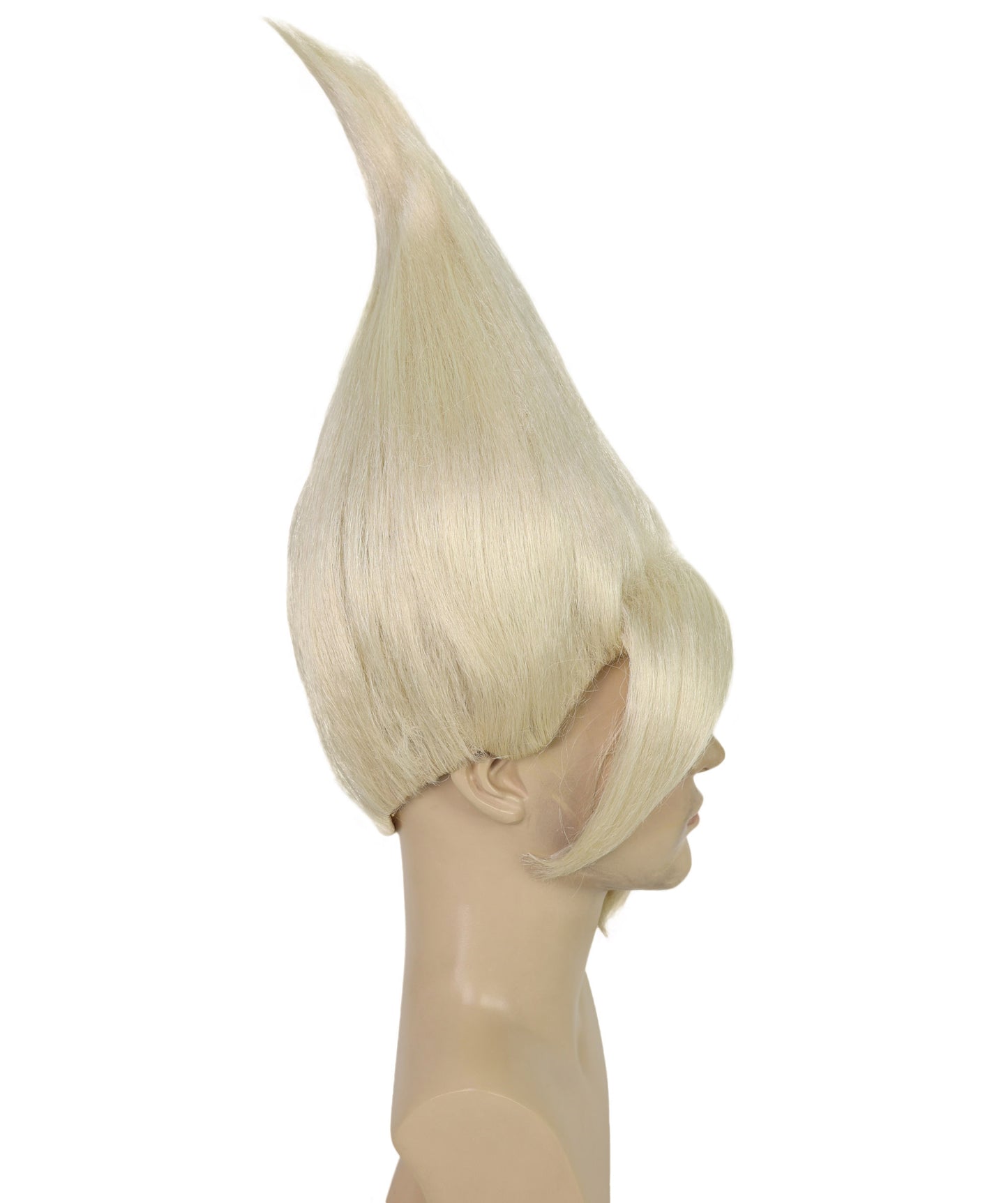 HPO Adult Men's Tv Musical Movie Troll Spiked Wig | Multicolor Options | Flame-retardant Synthetic Fiber