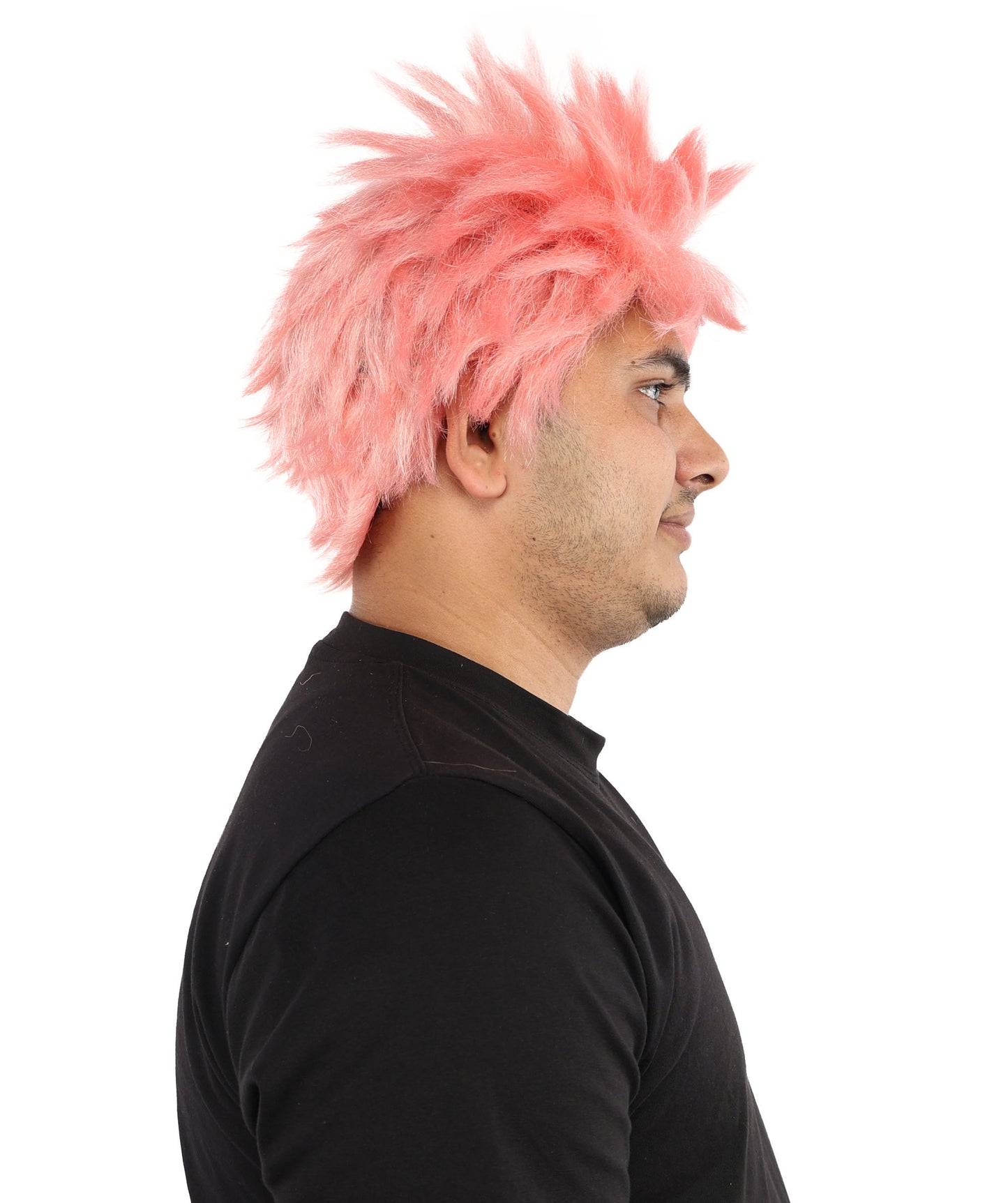 HPO Adult Men's Japanese Superhero Manga Spiky Wig |  Multi Color Options