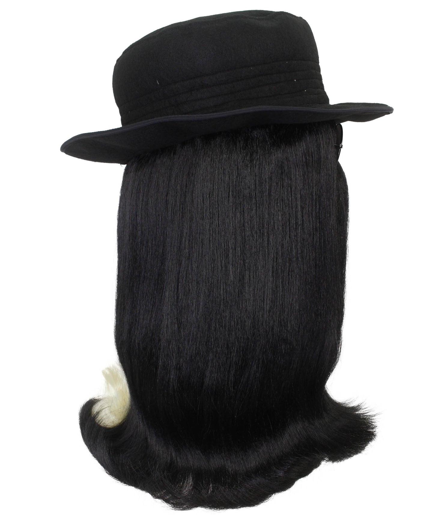 Black & Blonde Straight Creature Wig