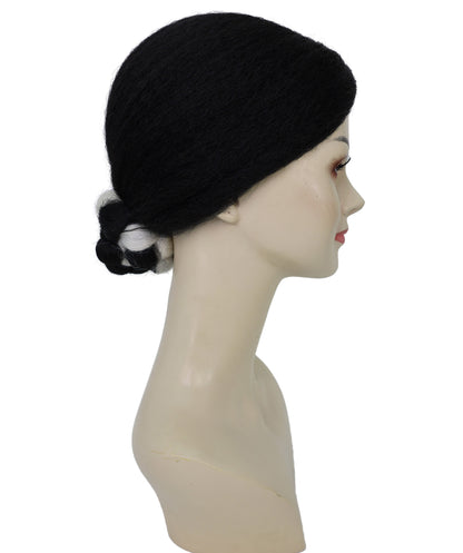 Old Lady Grey Wig | Grandma Character Party Fancy Halloween Wig | Premium Breathable Capless Cap