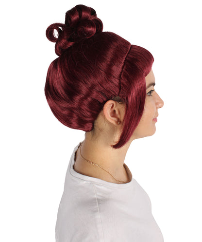 HPO  Women's Halloween Animated Lucy Updo Wig | Multiple Color Options