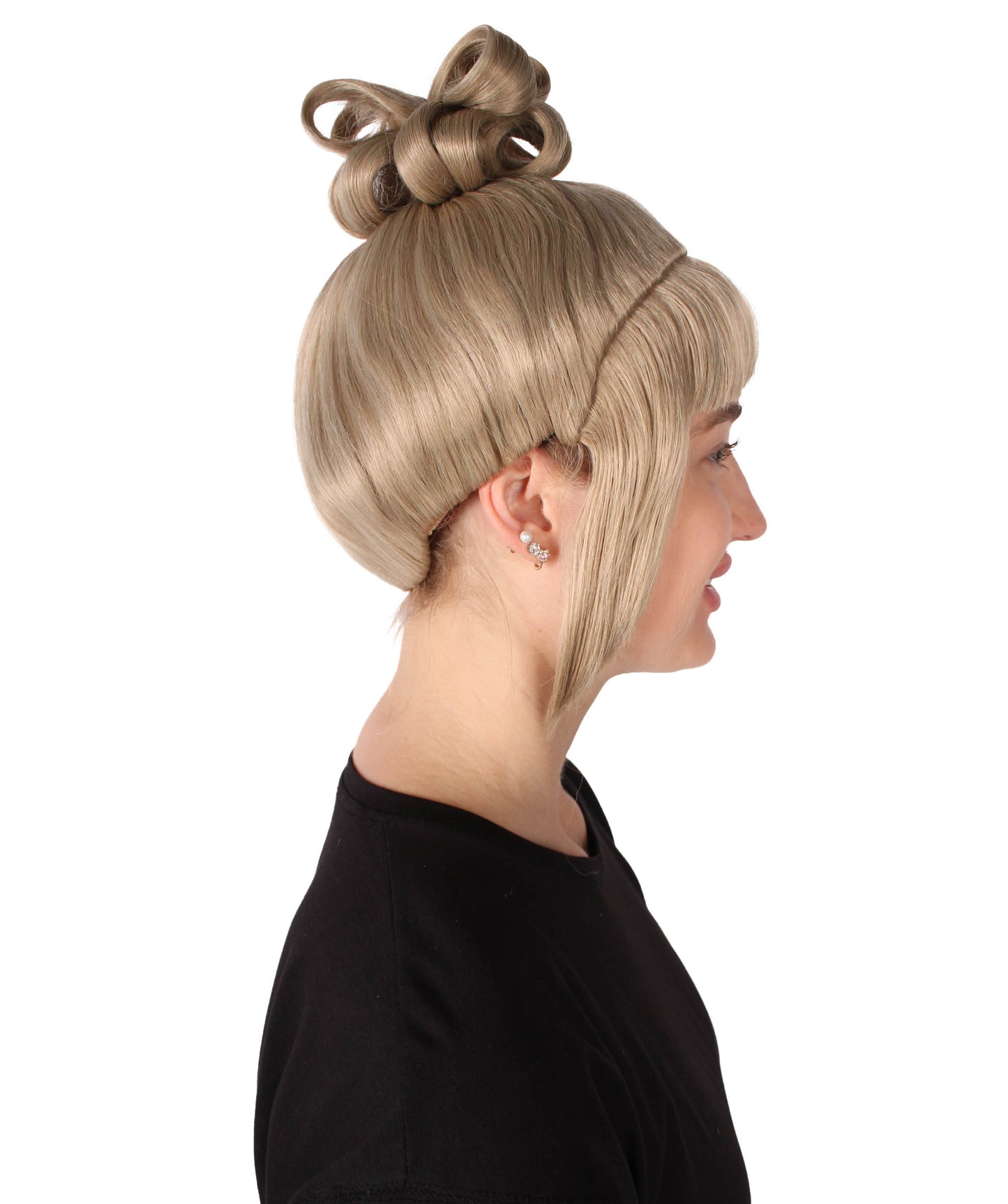 HPO  Women's Halloween Animated Lucy Updo Wig | Multiple Color Options