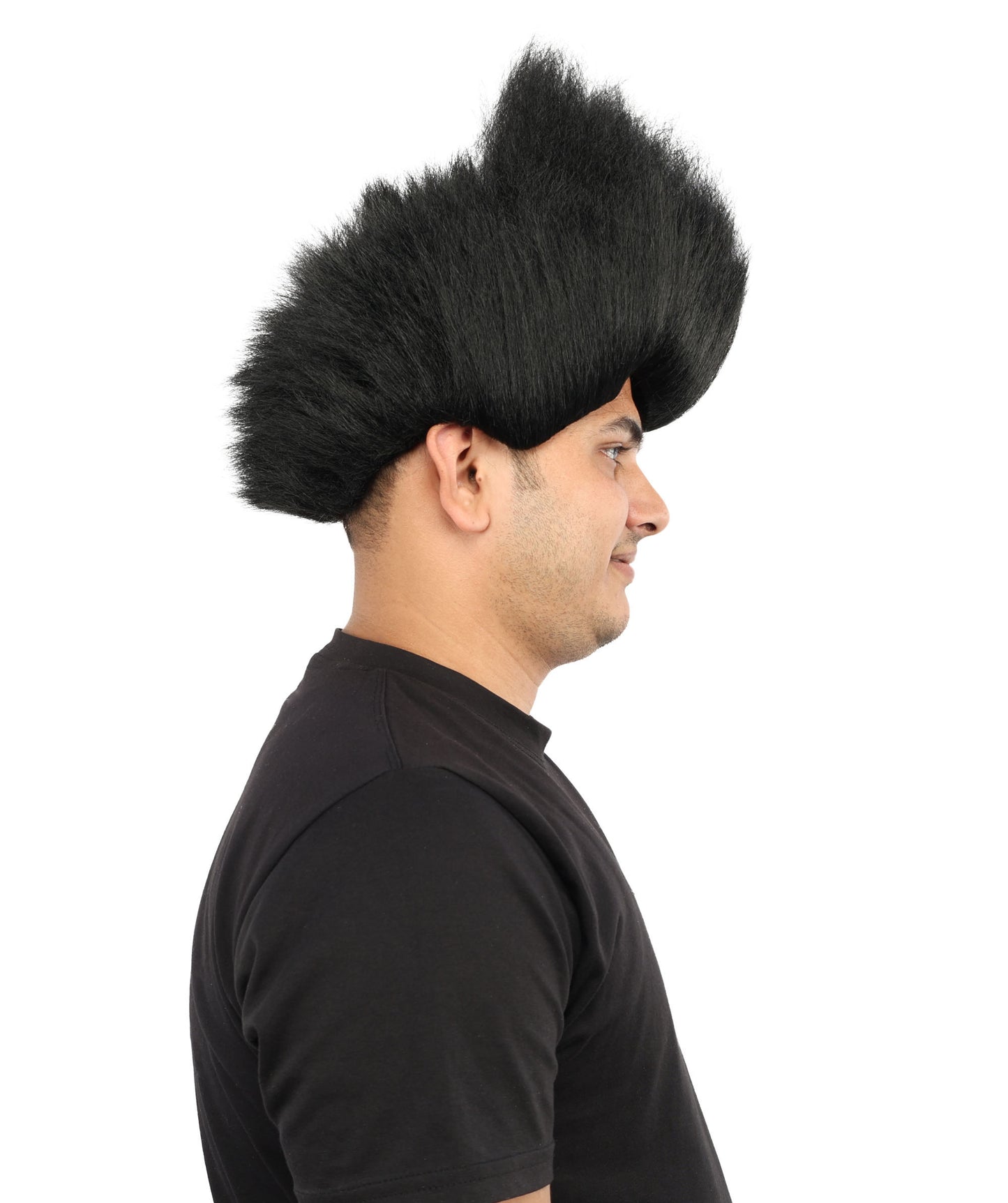 Hades God of Death |Multiple Color Fake Flame Spikes | Premium Halloween Wig