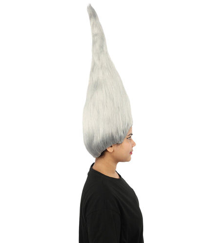 HPO Adult & Teen Women's Tall Cone Wig | Multicolor Options, create of synthetic fiber, extremely tall smooth pointed texture, breathable base | Party, Halloween, theater, drag, performance, costume events