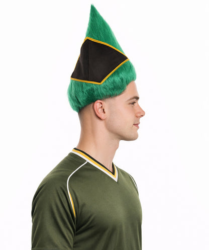 Men's Flag Troll Wig | Premium Breathable Capless Cap