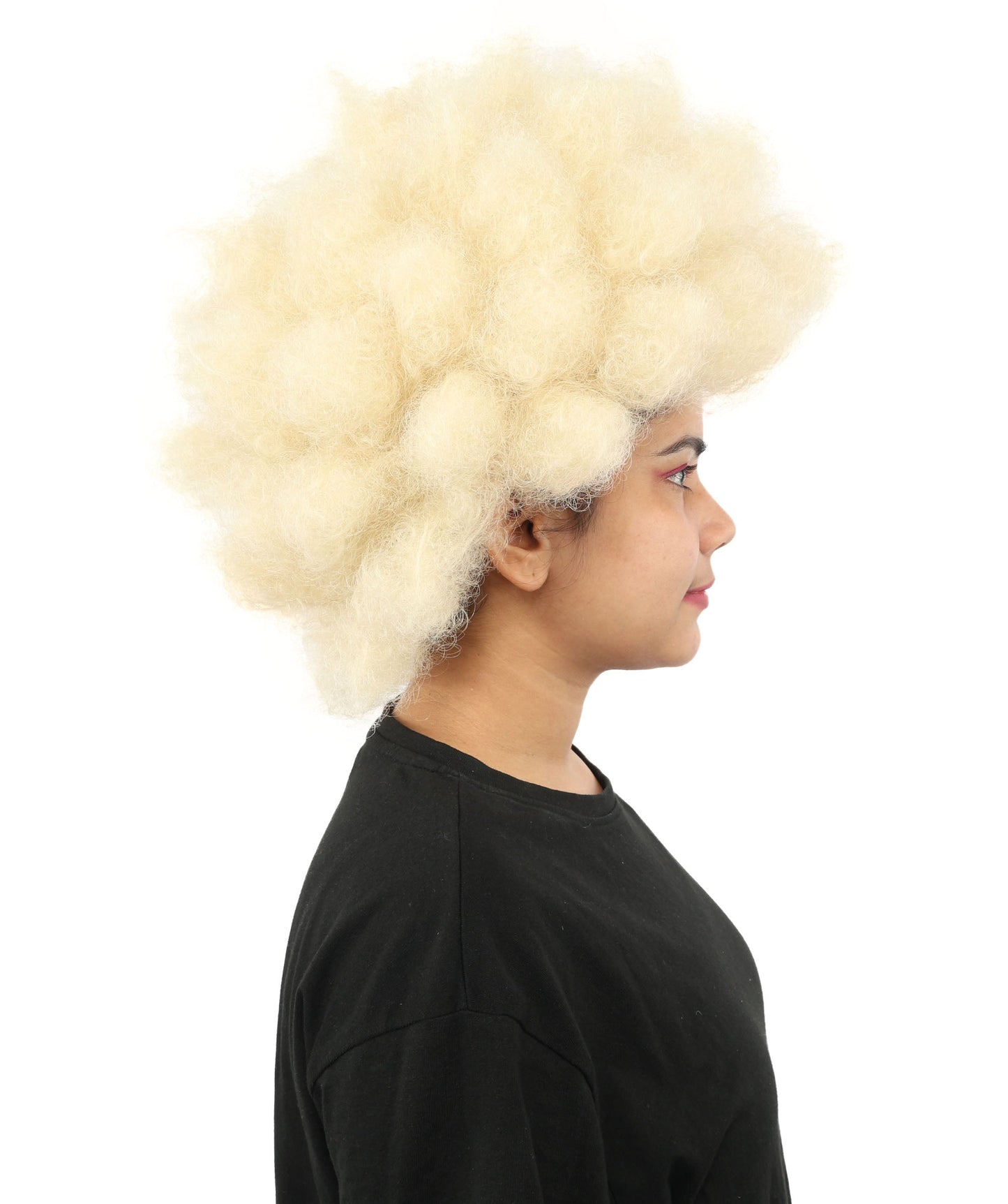 Womens Soldier Movie Afro | Cosplay Wig | Premium Breathable Capless Cap