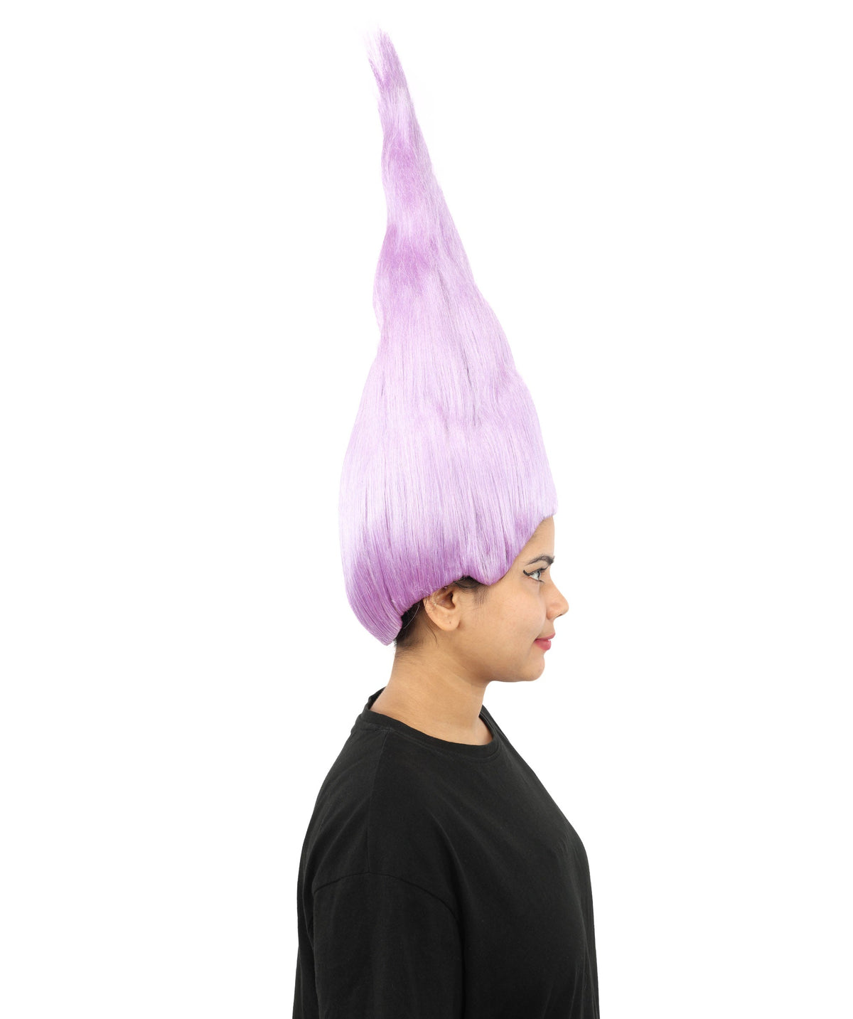 HPO Adult & Teen Women's Tall Cone Wig | Multicolor Options, create of synthetic fiber, extremely tall smooth pointed texture, breathable base | Party, Halloween, theater, drag, performance, costume events
