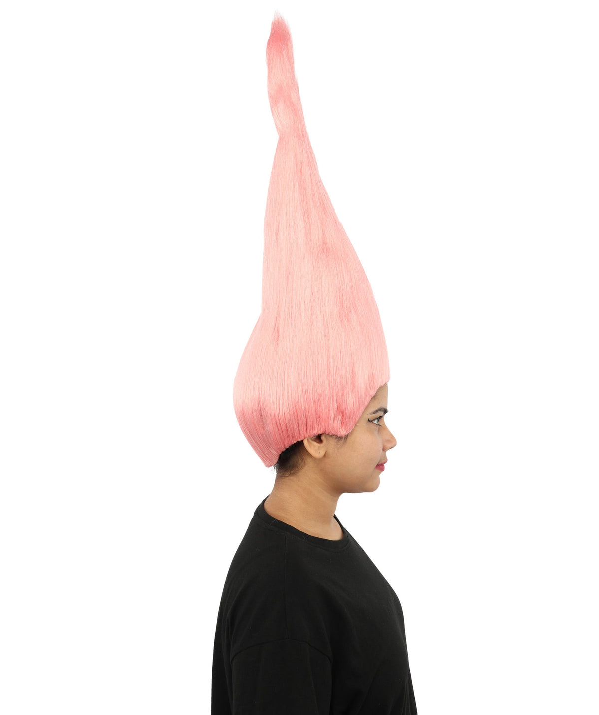 HPO Adult & Teen Women's Tall Cone Wig | Multicolor Options, create of synthetic fiber, extremely tall smooth pointed texture, breathable base | Party, Halloween, theater, drag, performance, costume events