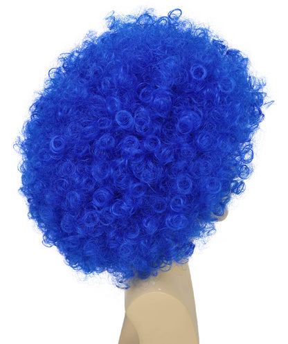 Men’s Big Curly Afro Wig | Bold Hair for Halloween, Themed Parties | Multiple Color Options