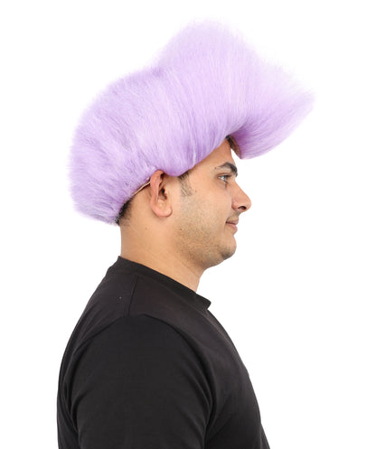 Hades God of Death |Multiple Color Fake Flame Spikes | Premium Halloween Wig