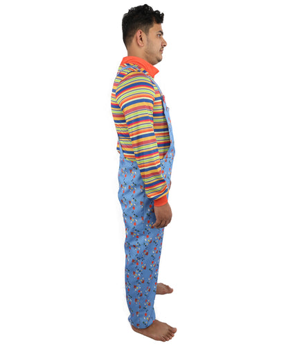 HPO Men's Junior Police Officer Costume Set | Blue Ronior and NW Fabric Construction with Matching Cap | Ideal for Halloween, Theater, Drag, and Themed Performance Events