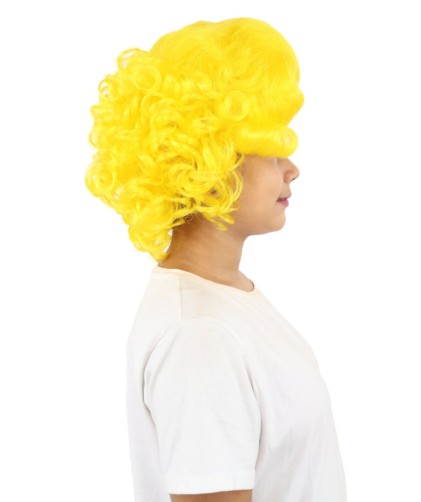 HPO Adult Women's Dame Edna Everage Wigs | Multiple Color Options | Drag Queen-Inspired Colorful Synthetic Hair for Parties, Stage Events | Breathable Capless Design