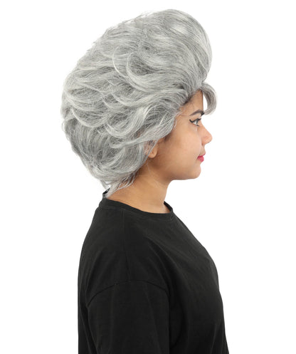 Women's Voluminous Retro Wig | Multiple Color Options, create of synthetic fiber, teased curly volume, breathable capless cap | Party, Halloween, theater, drag, performance, costume events
