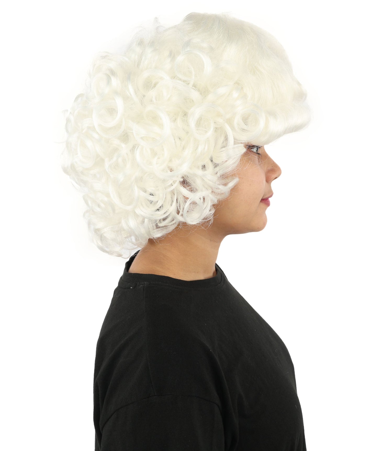 HPO Adult Women's Dame Edna Everage Wigs | Multiple Color Options | Drag Queen-Inspired Colorful Synthetic Hair for Parties, Stage Events | Breathable Capless Design