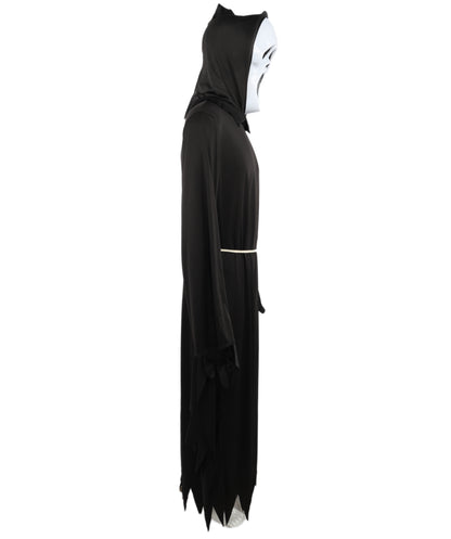Adult Men’s Wailing Ghost Costume | Hooded Black Robe Outfit | Ideal for  Cosplay, Halloween & Themed Events