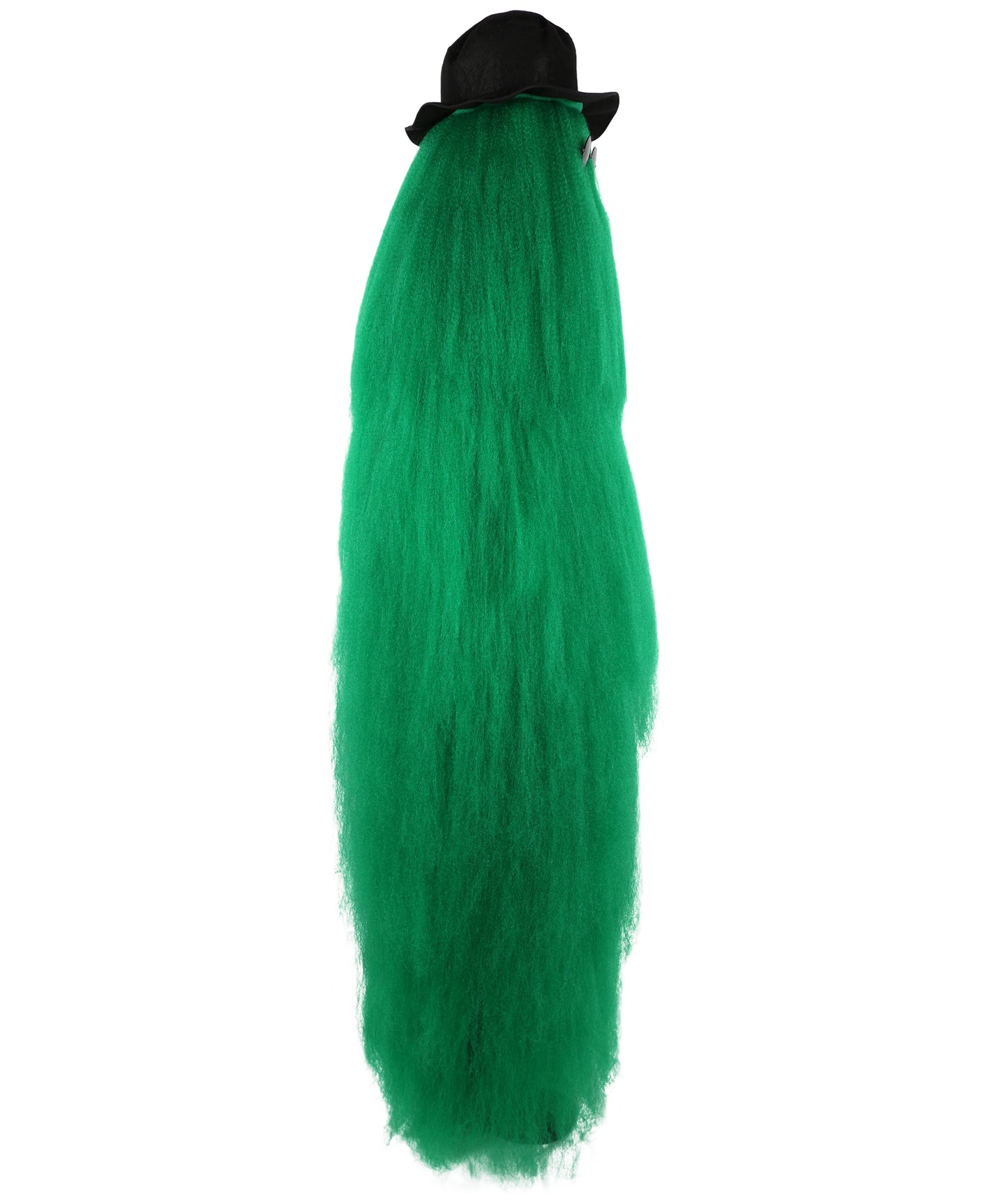 HPO It's Cousin Creature! - Premium | 2 Piece 66 In Extra-Long Iconic Hairy Costume and Wig Set | Includes Hat and glasses | Hairy Halloween Outfit