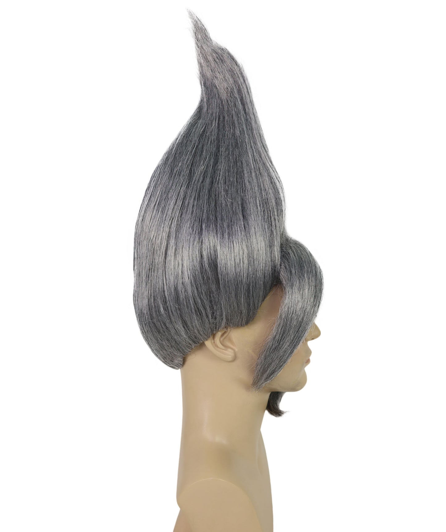 HPO Adult Men's Tv Musical Movie Troll Spiked Wig | Multicolor Options | Flame-retardant Synthetic Fiber