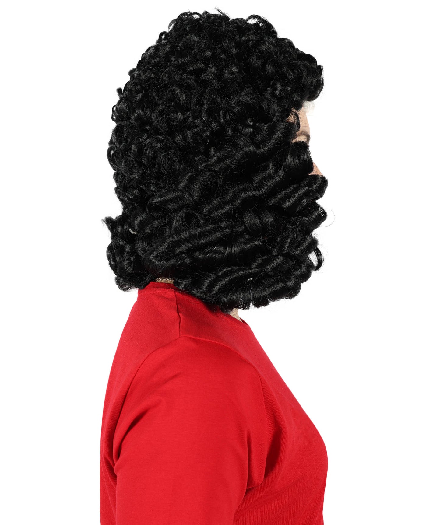 Womens Judge Wig , Multiple Color TV/Movie Wig