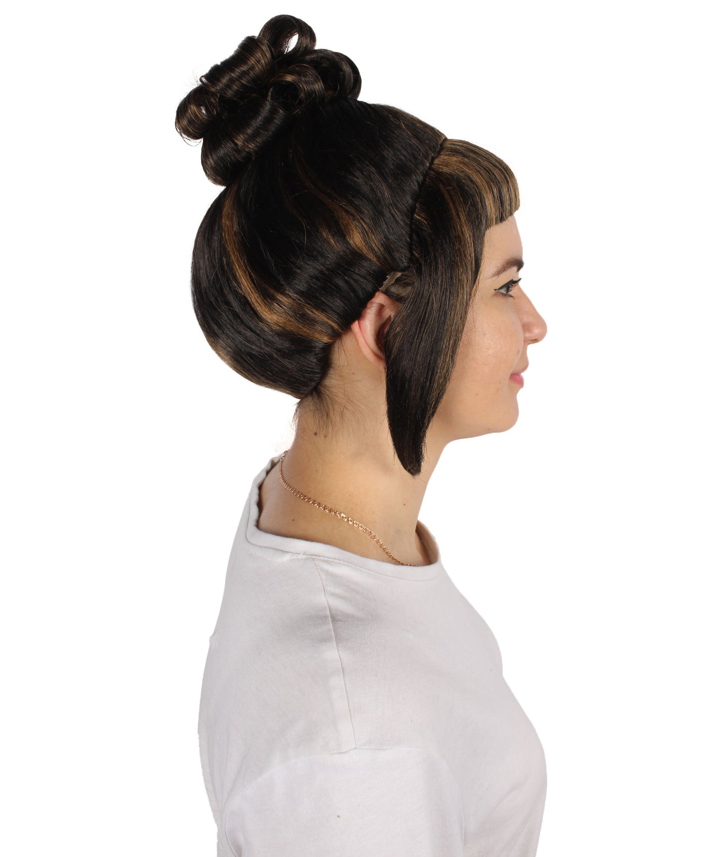 HPO  Women's Halloween Animated Lucy Updo Wig | Multiple Color Options