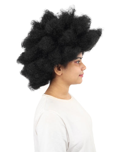 Womens Soldier Movie Afro | Cosplay Wig | Premium Breathable Capless Cap