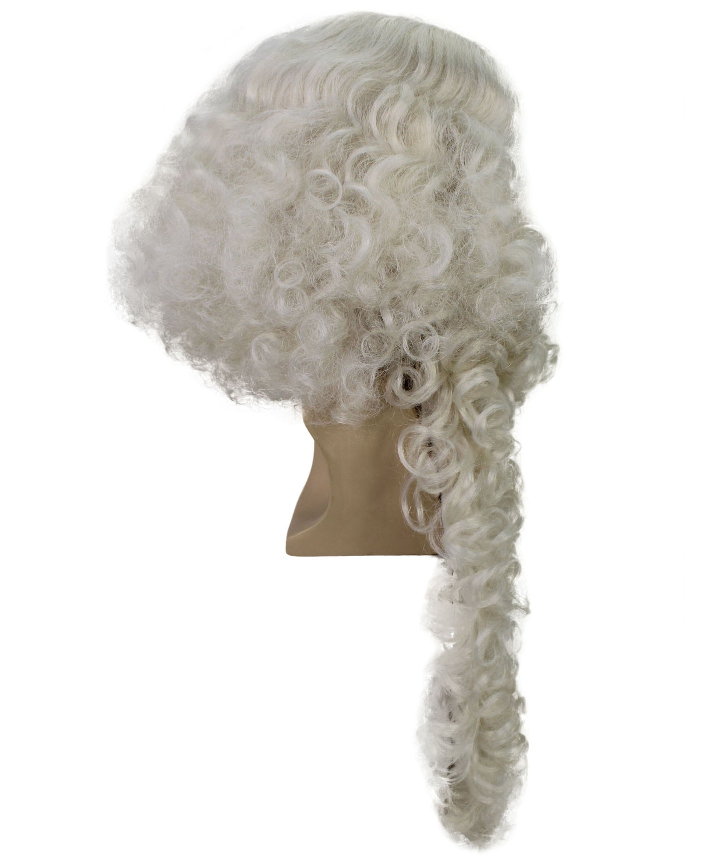 HPO Deluxe Long Santa Wig Beard & Mustache Set – Synthetic Costume Accessory